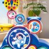 MIEBELY STEM Learning Gears Toys for Boys Girls Age3 4 5 Years Old, Toddler Engineers Building Toy Set for 3-5, Cars Toy for Kids, Birthday Gift for Kid and Toddler Toys, Kindergarten Science